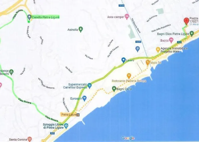 Tutto Intorno. Mare, Parcheggio Privato, Negozi. Apartmán *